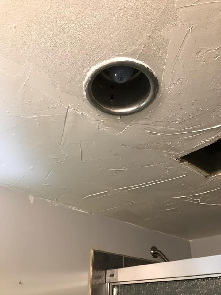 Ceiling Drywall hole